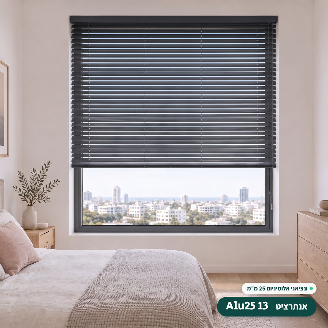 Alu25 13 · אנתרציט – ונציאני אלומיניום 25 מ״מ